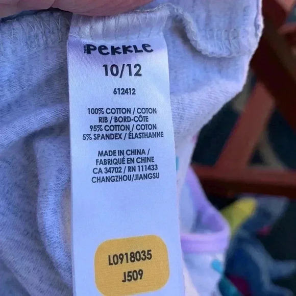 (5 for $25)  Pekkle 100% cotton, midweight short sleeve top - Picture 6 of 6